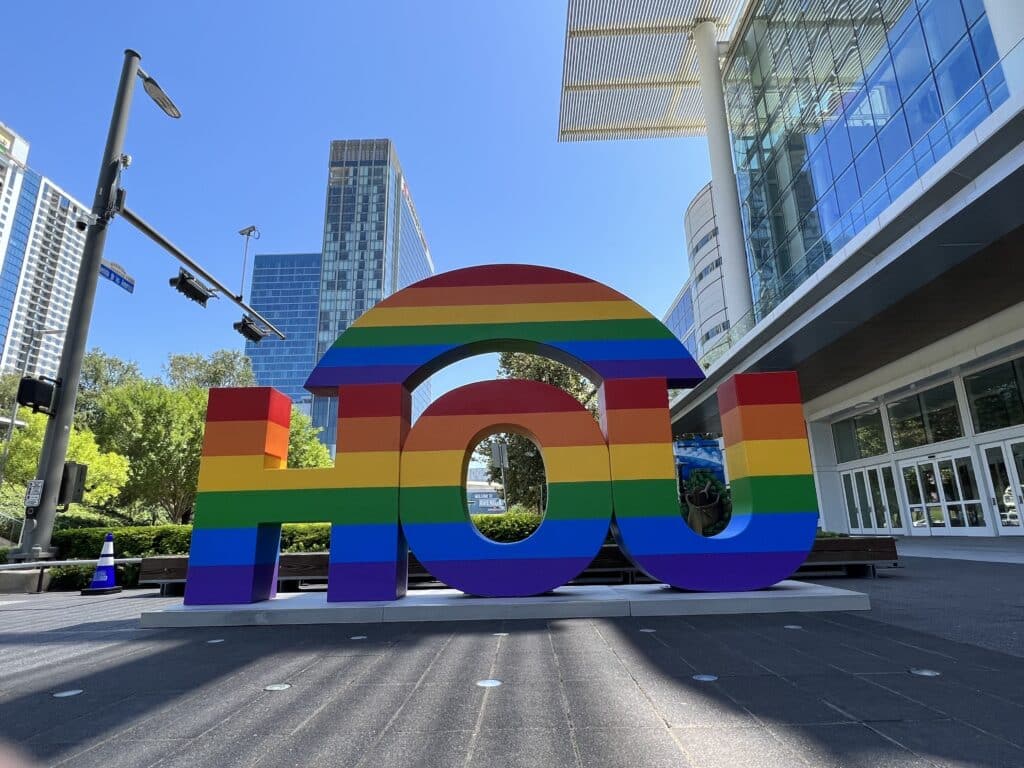 Smash Design created this foam cutout for the city of Houston