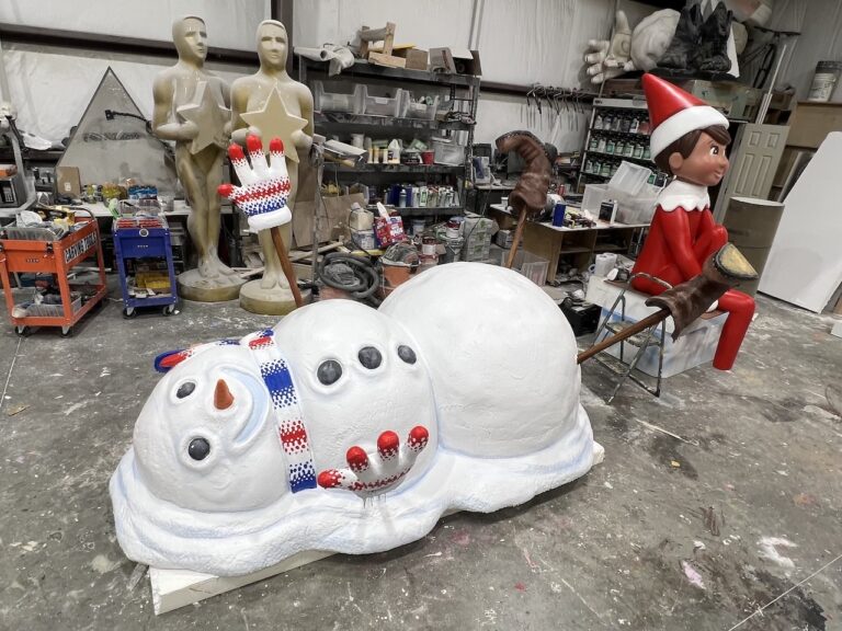 christmas sculptures