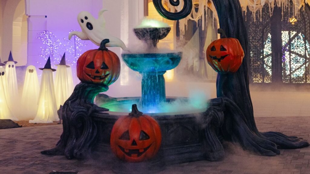 An interactive Halloween exhibition design created by Smash Design Studios