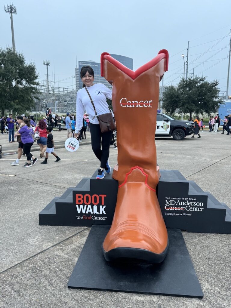 Giant cowboy boot sculpture prop made by Smash Design