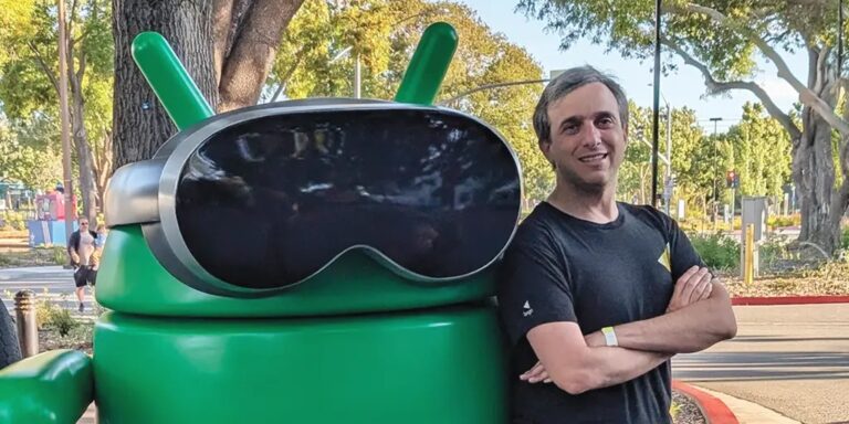 Google Android XR glasses brand activation foam sculpture for experiential marketing